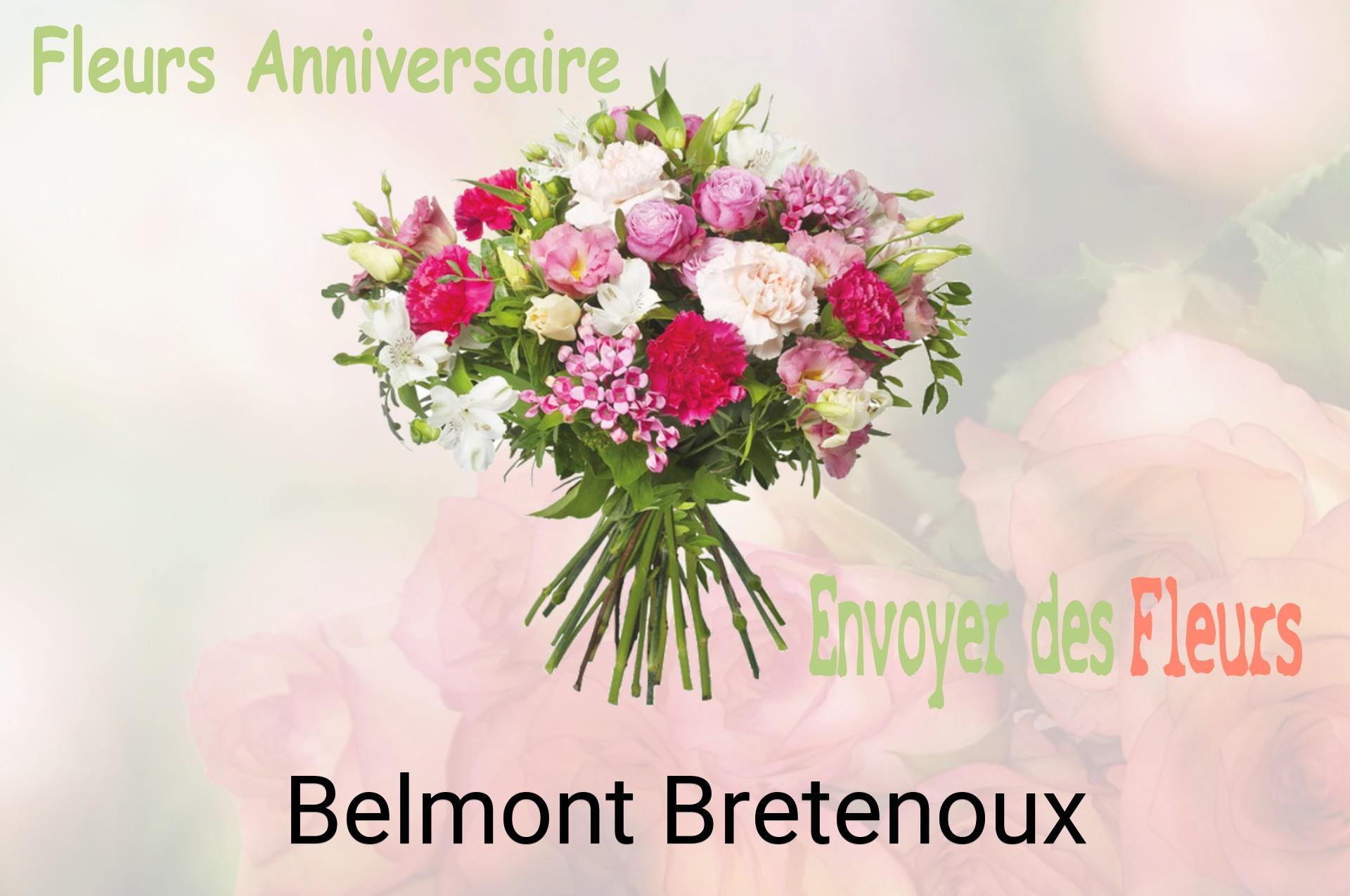 Bouquet de fleurs d’anniversaire livré à Belmont-Bretenoux