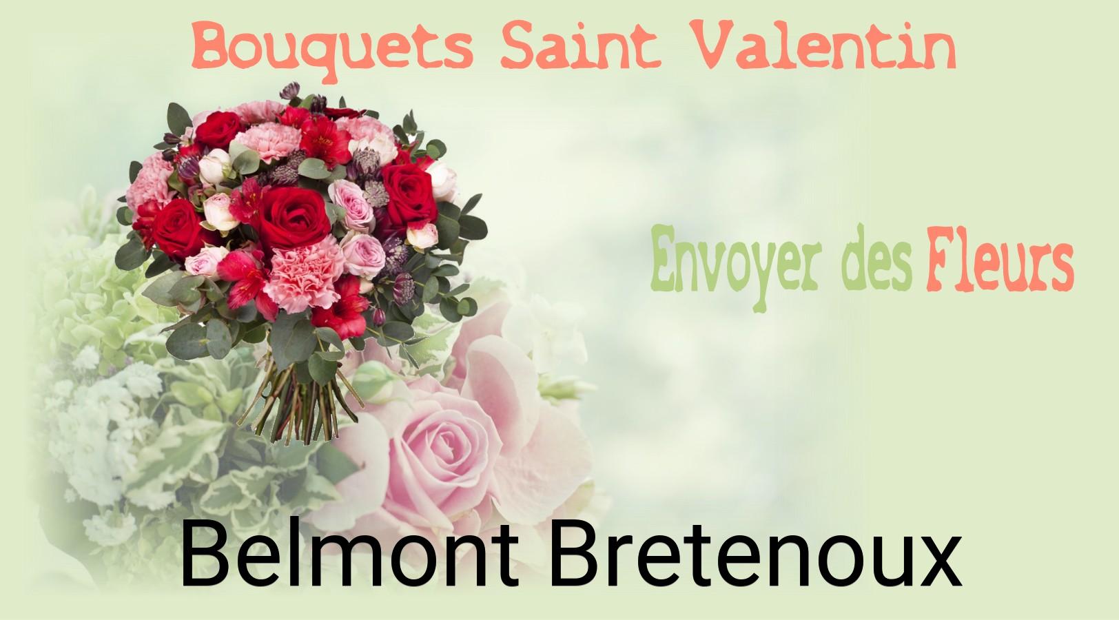 Roses de Saint-Valentin livrées à Belmont-Bretenoux